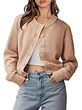 Saodimallsu Womens Button Up Cardigans Fall Trendy