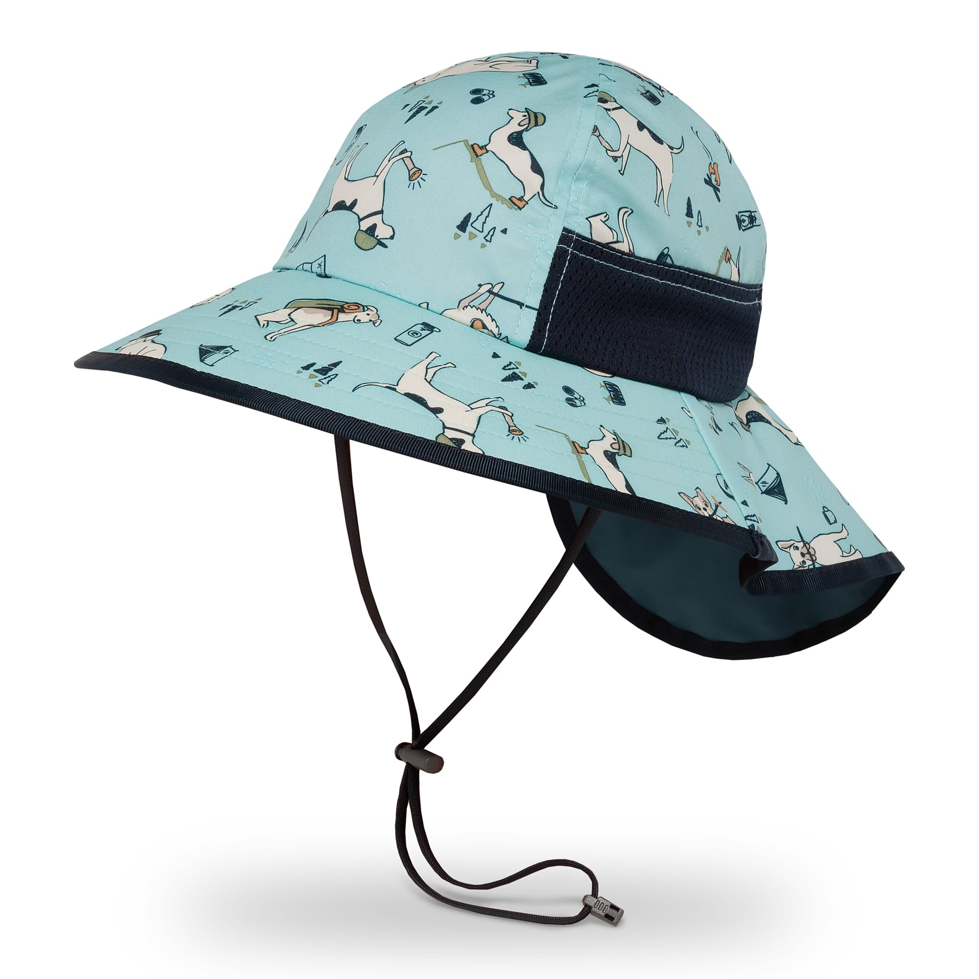 Sunday Afternoons Kids’ Play Hat, Toddler Sun Hat with Neck Flap, UPF 50+ Protection, Outdoor Hats for Girls, Boys, Summer Beach Hat, Llama Flow, Medium Image