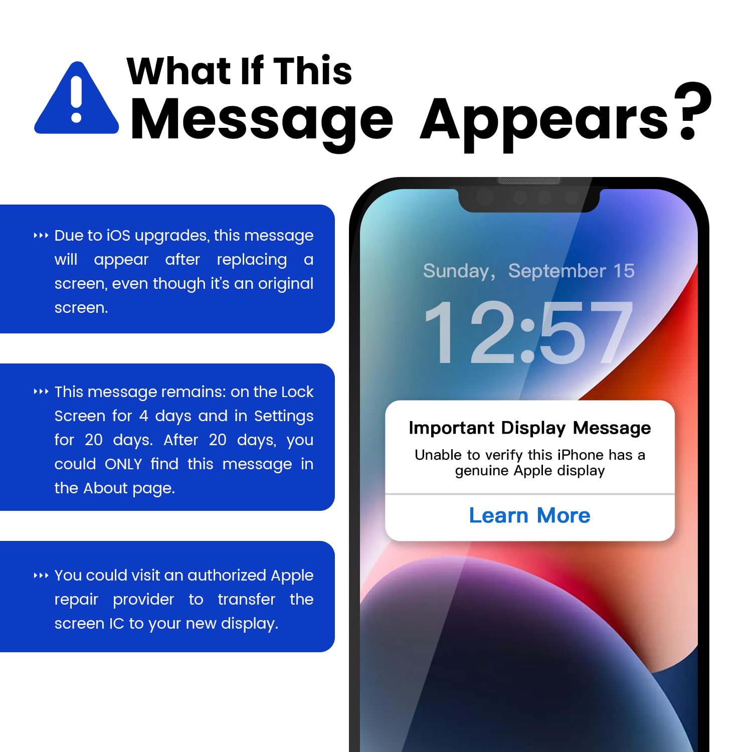 for iPhone 11 Screen Replacement 6.1″ Genverdix, 3D Touch LCD Display Repair kit, Digitizer Assembly with Tools Set, Tempered Glass, Waterproof Frame Adhesive