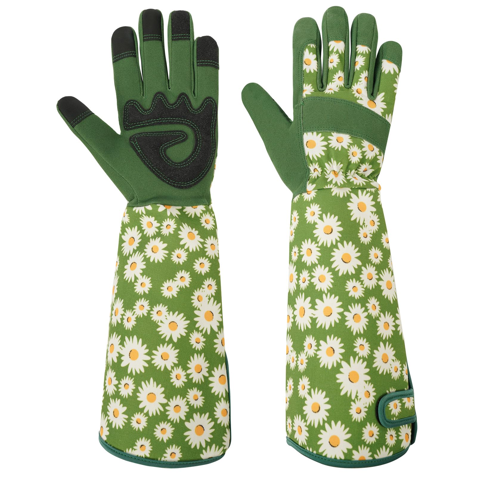 Ainiv Thorn Proof Gardening Gloves- Lightweight Women's Protective Gloves for Yard Gardening (Medium)