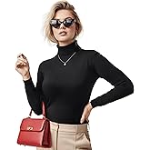 NY Threads Women's Turtleneck Long Sleeve Shirt Slim Fit Thermal Base Layer Tops