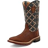 Twisted X Men's 12" Soft Square Toe Western Work Boot