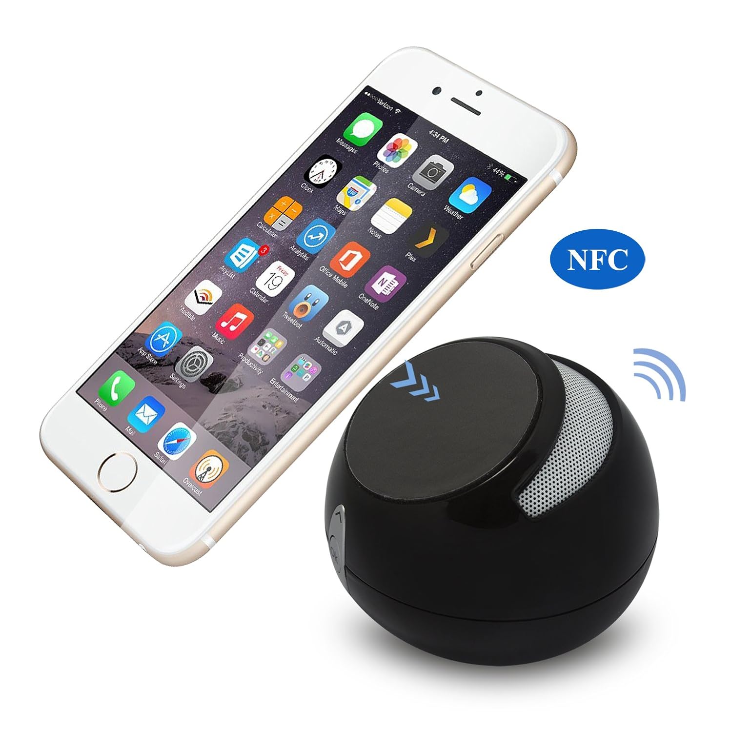 Bluetooth Speaker, TechMatte Sound Pod Bluetooth Speaker