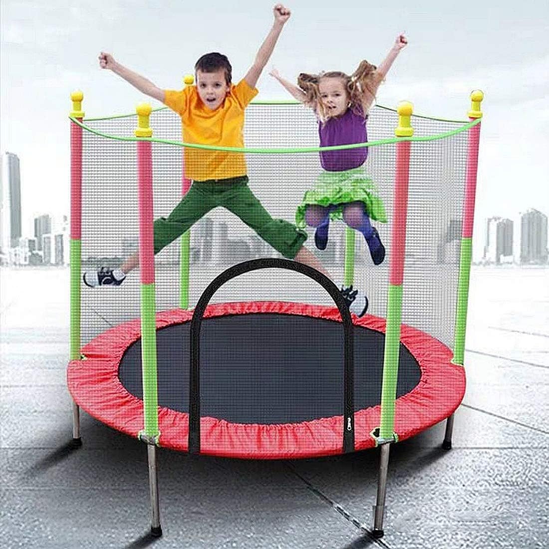 Fitness Trampoline 312 Years Child Trampoline, 5 FT Kids Trampoline