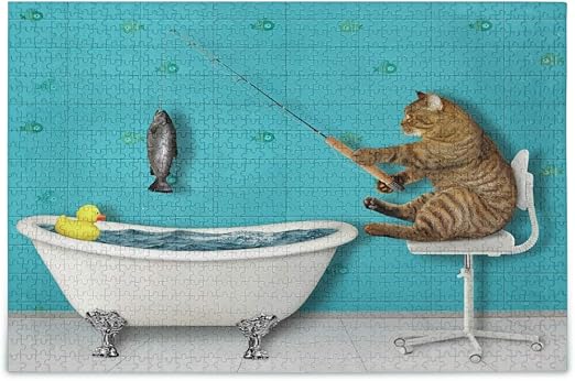 bathtub fishing