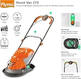 Flymo Hover Vac 270 Electric Hover Lawn Mower 1400W 27cm 15L Grass Box view 2