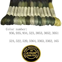 Premium Rainbow Color Embroidery Floss - Cross