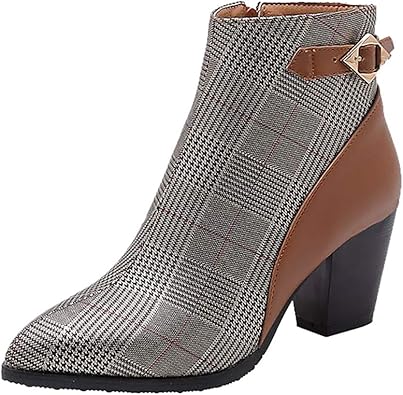 botines cordones mujer