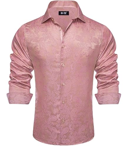 fall color dress shirts Men's Styled Designer Shirt Basic Long Sleeve Fabric Color:As Photo(Orange) sizechart:men_bottoms Prom Dresses Hawaiian Evening