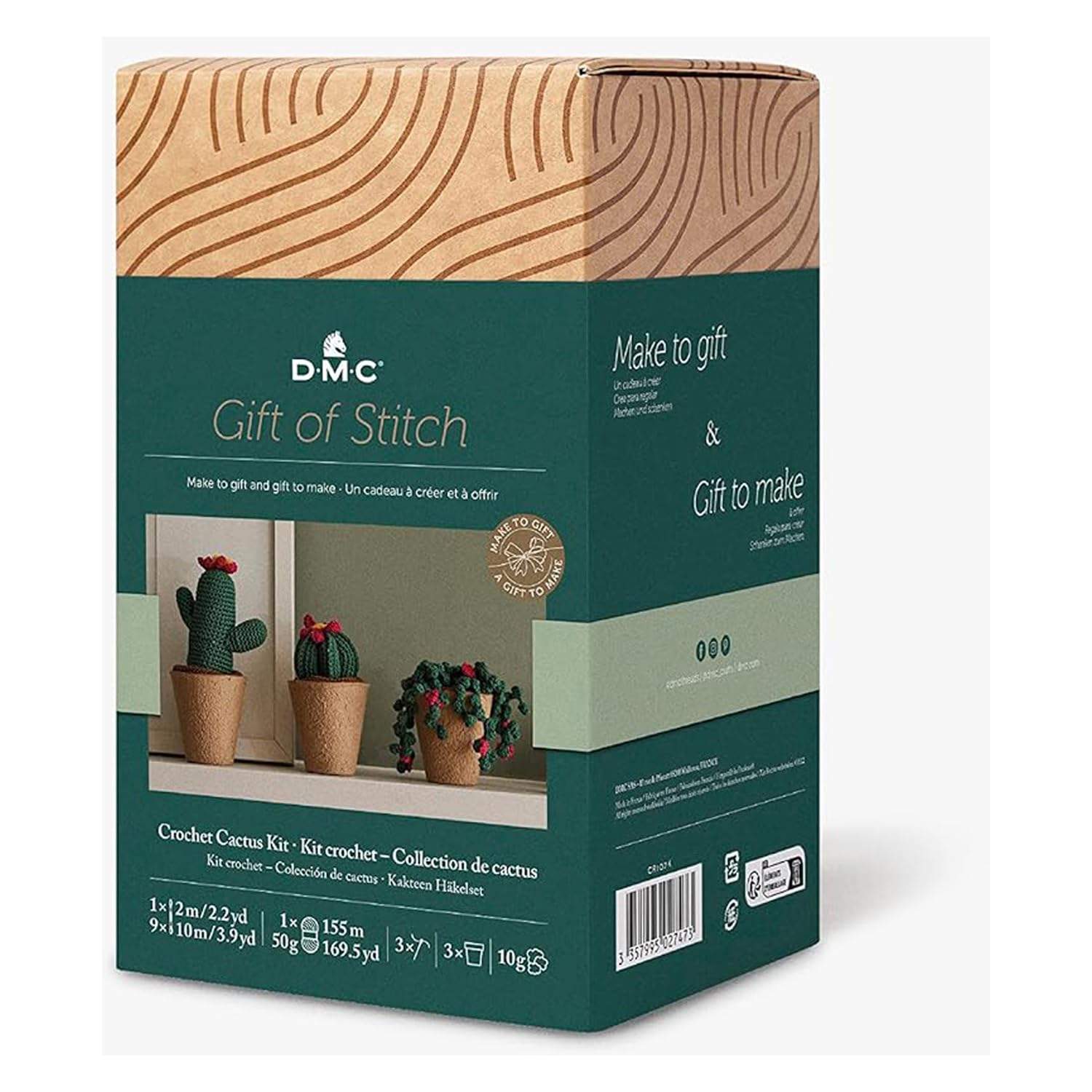 DMC Amigurumi Cactus Crochet Kit