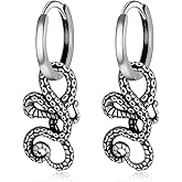 Octopus Earrings 925 Sterling Silver Octopus Jewelry Cute Animal Jewelry Gifts for Women