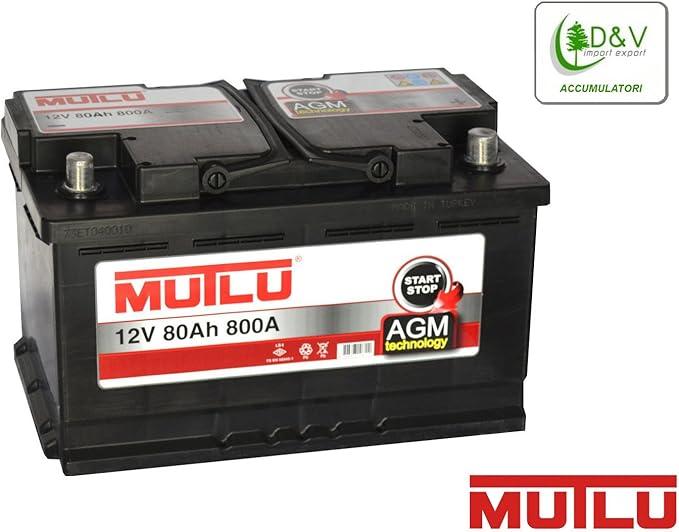 Аккумулятор mutlu 80ah