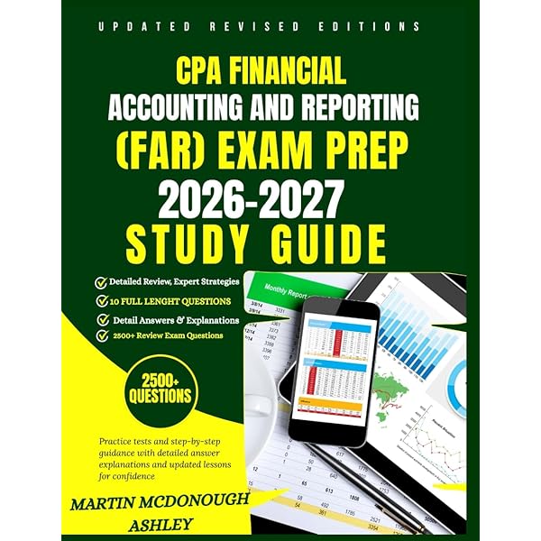 【最新】CPA 2026/2027年目標 フルセット CPA FAR Exam Prep 2026-2027: AICPA Blueprint-Aligned Review with