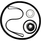 MAYITOP SP3000X Shaft Seal Gaskets with O-Ring Compatible with Hay-Ward Pool Pump Gasket and Shaft Seal Assembly SPX1600Z2 PS-201, Fits Super II Pump, Super Pool Pump Series