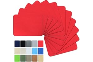 Guokuai Premium Quality Fabric Repair Patches Iron-on Patches for Clothing Inside & Outside Strongest Glue Cotton 3" by 4-1/4