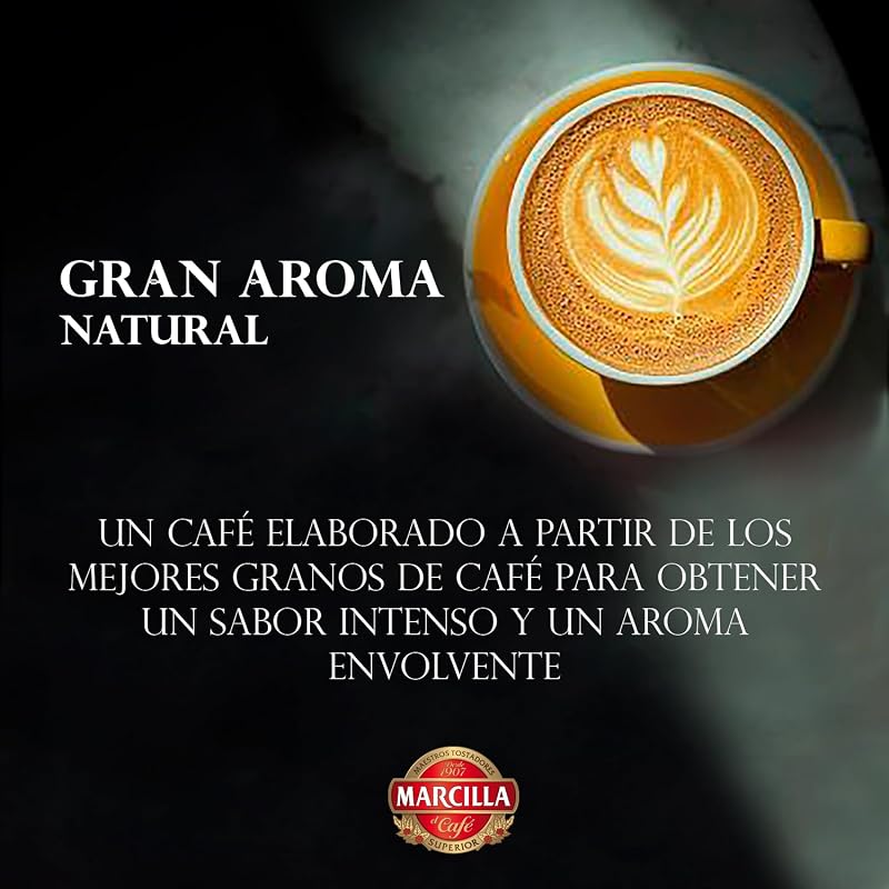 Café marcilla gran aroma em grãos naturais | 500g