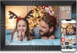 AKImart FRAMEO 10.1 inch WiFi Digital Photo Frame 32GB IPS Touch