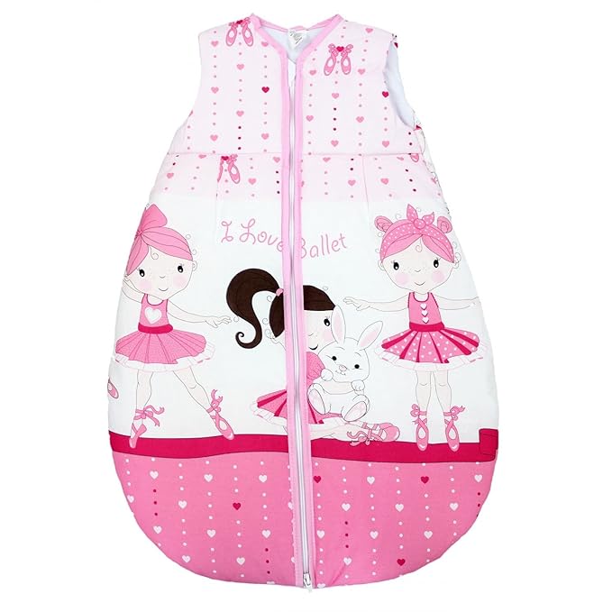 TupTam Baby Unisex Schlafsack Ärmellos Wattiert