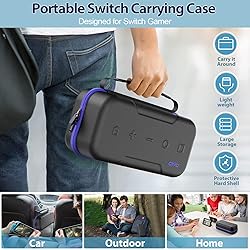 Switch Carrying Case Compatible with Nintendo