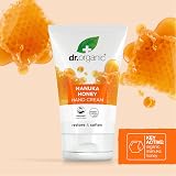 Dr Organic Manuka Honey Hand Cream 125ml Dry Skin Moisturising Natural view 3