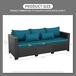 Rattaner Outdoor Furniture Outdoor Couch Patio