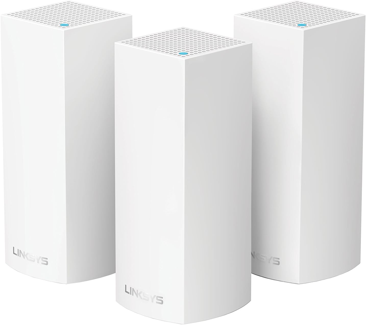 Linksys Velop Whole Home Mesh Wi-Fi System, 1 Port, 2.4GHz/5GHz (LNKWHW0303)