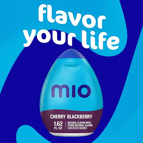 MIO CHERRY BLACKBERRY FLAVORED WITH OTHER NATURAL FLAVOR LIQUID WATER ENHANCER, 1.62 FL OZ BOTTLE