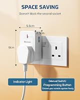 DEWENWILS Remote Control Plug Socket 13A Heavy Duty Wireless Light Switch 100ft view 4