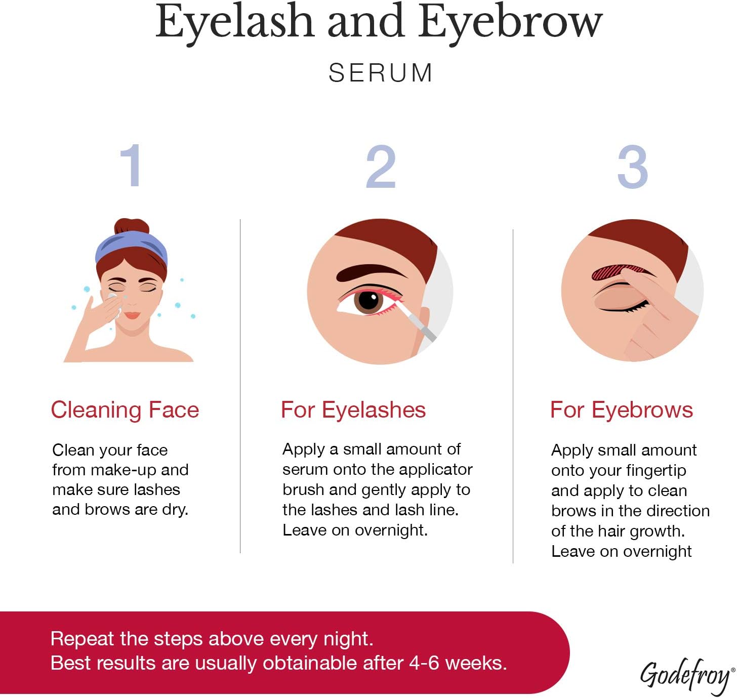 Godefroy Double Lash and Brow Treatment, No Color - Image 5