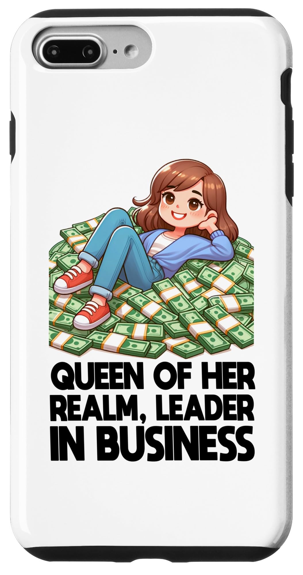 iPhone 7 Plus/8 Plus Boss Lady Queen Of Her Realm Leader In Business Case