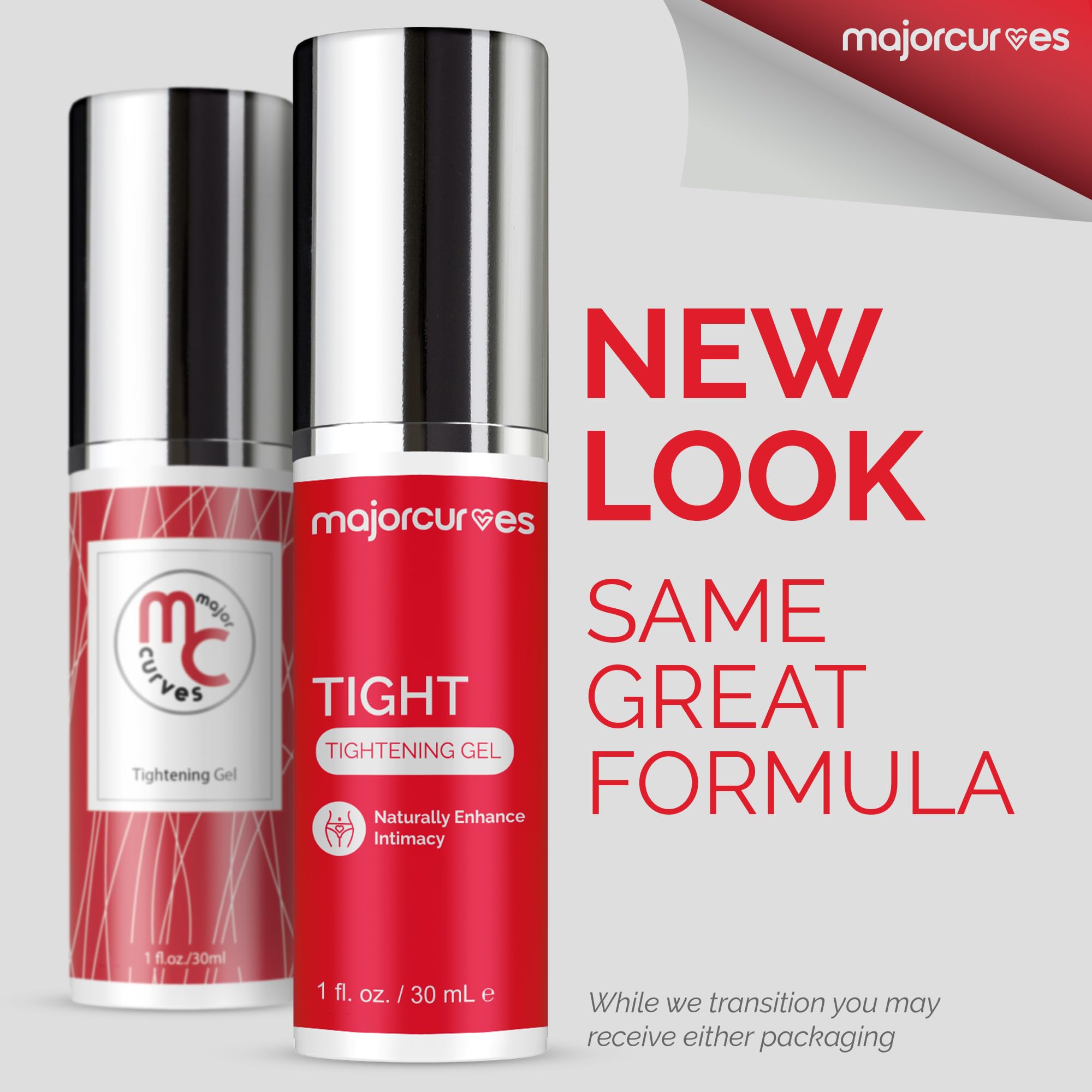 Major Curves Feminine Tightening Gel – Fast-Acting Herbal Firming Formula for Women – Natural Botanical Blend for Comfort, Freshness & Confidence – Non-Greasy, Easy to Apply