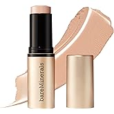 bareMinerals Complexion Rescue Luminous Hydrating Skin Tint Stick - Lightweight Buildable Coverage, 24HR Hydration, Smooths & Evens Tone, Vegan, Cruelty-Free & Dermatologist-Tested