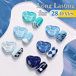 Double Rhythm 6 Pcs 15 ML Gel Polish Set Same Color