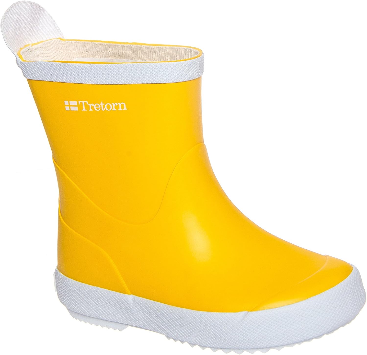 yellow boot with wings