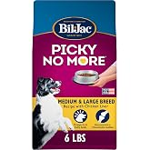 Bil-Jac Picky No More Dry Dog Food for Medium &amp; Large Breeds | 6 lb | Made with Fresh Chicken &amp; Chicken Liver to Tempt Picky Eaters, with Probiotics for Digestion &amp; Nutrients for Everyday Health