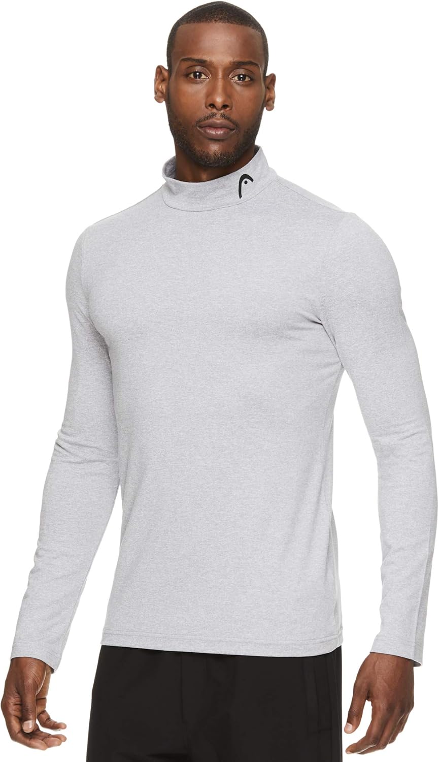 HEAD Men's L/s Training Mock: Clothing