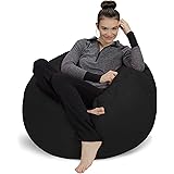 Sofa Sack - Plush, Ultra Soft Bean Bag Chair - Memory Foam Bean Bag Chair with Microsuede Cover - Stuffed Foam Filled Furnitu