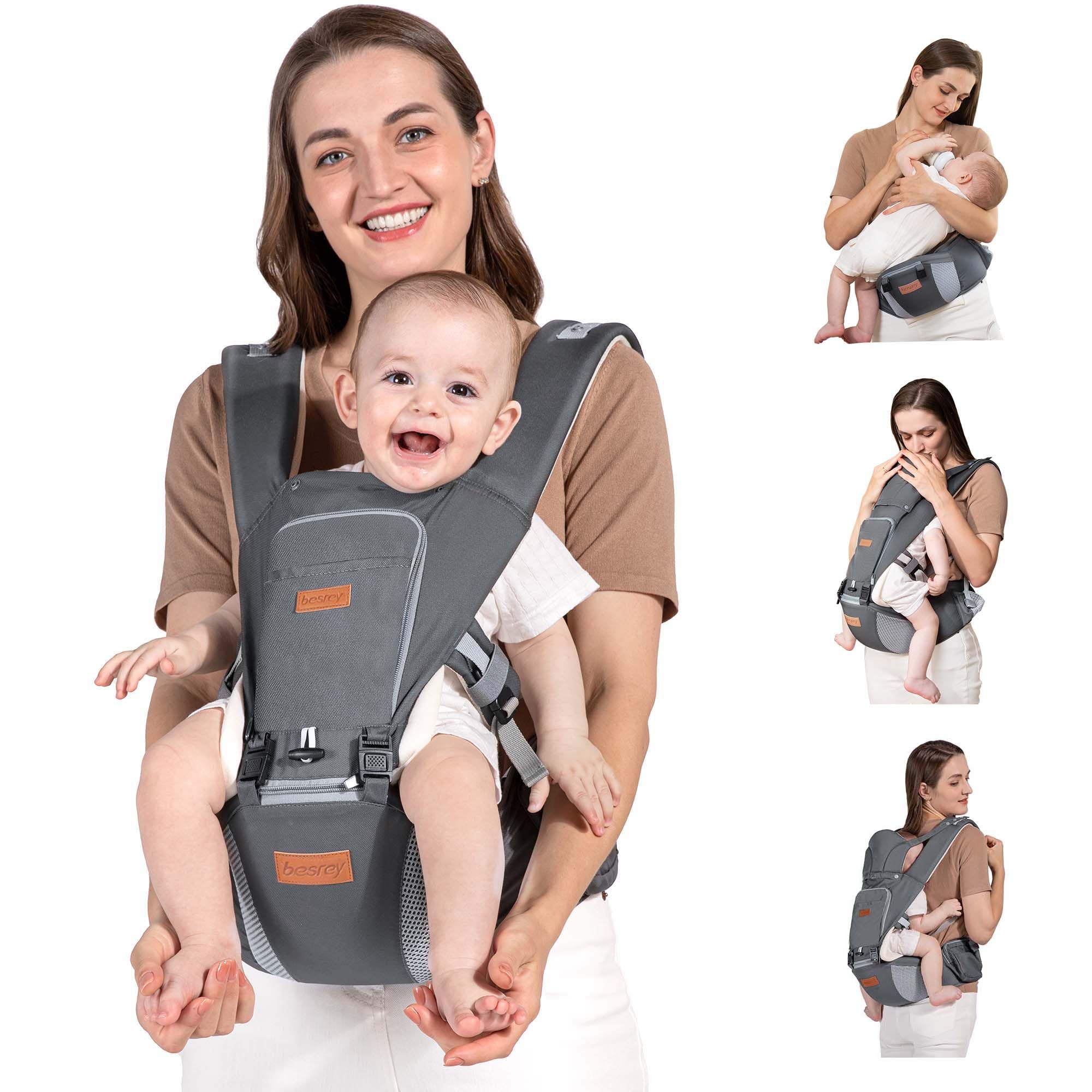 Mua besrey Baby Carrier Front Facing Holder, Hip Seat, Dad Kangaroo