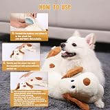 WEOK Heartbeat Toy for Dogs Cats Anxiety Relief Plush with Heartbeat Module view 5