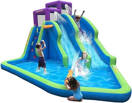 Amazon Com Kahuna 90793 Twin Falls Outdoor Inflatable Splash Pool