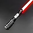 X-TREXSABER RGB Light Saber with Force FX 12 Colors Changeable, 16 Smooth Swing Sound Fonts,Gesture Control Light Saber for Adults and Kids Heavy Dueling