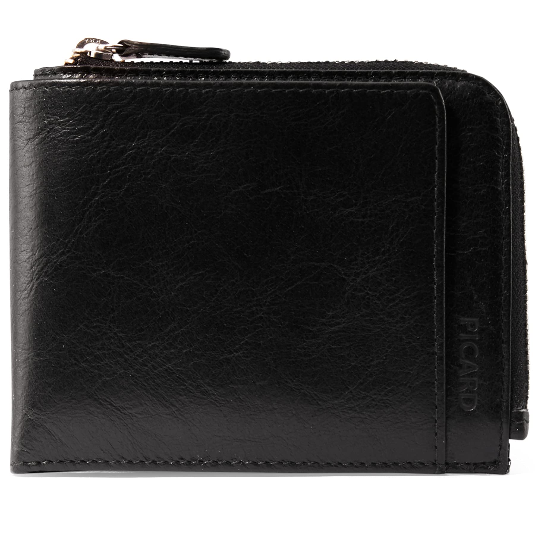 Picard Buddy 1, Men’s Wallet, Schwarz, 7x2x10.5 cm (B x H T)