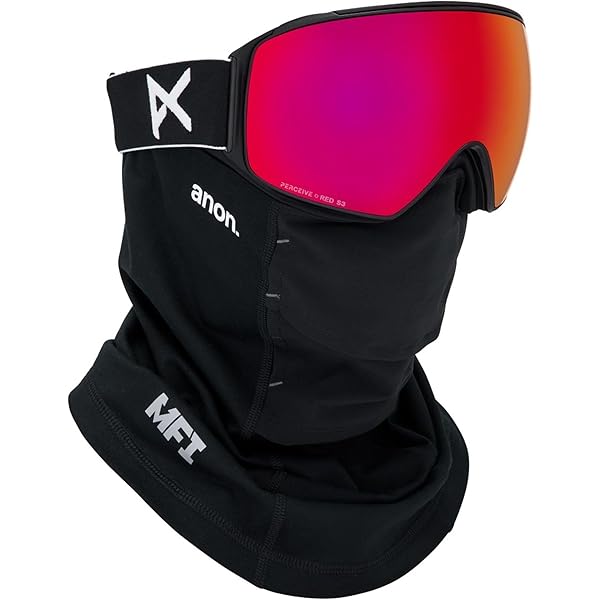 2024 Anon M4 Cylindrical Black Goggle w/Perceive Variable Blue +