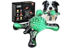 Quizvi Dog Toys for Aggressive Chewers - Tough Dog Chew Toys for Medium/Large Breed, Super Durable Dog Toys for Teething, Nylon Bones Toy to Keep Them Busy, Interactive Dog Toys for Boredom