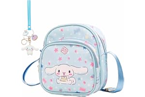 RPAVUTZ Cute Mini Crossbody Purse, Leather Messenger Shoulder Bag, Cartoon Design, A-g-e-s 3-6, 2Pcs