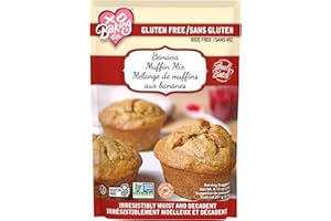 XO Baking Co. Gluten Free Small Batch Banana Muffin Mix; Non-GMO; Kosher; Rice Free; Peanut Free; No Preservatives, Artificia