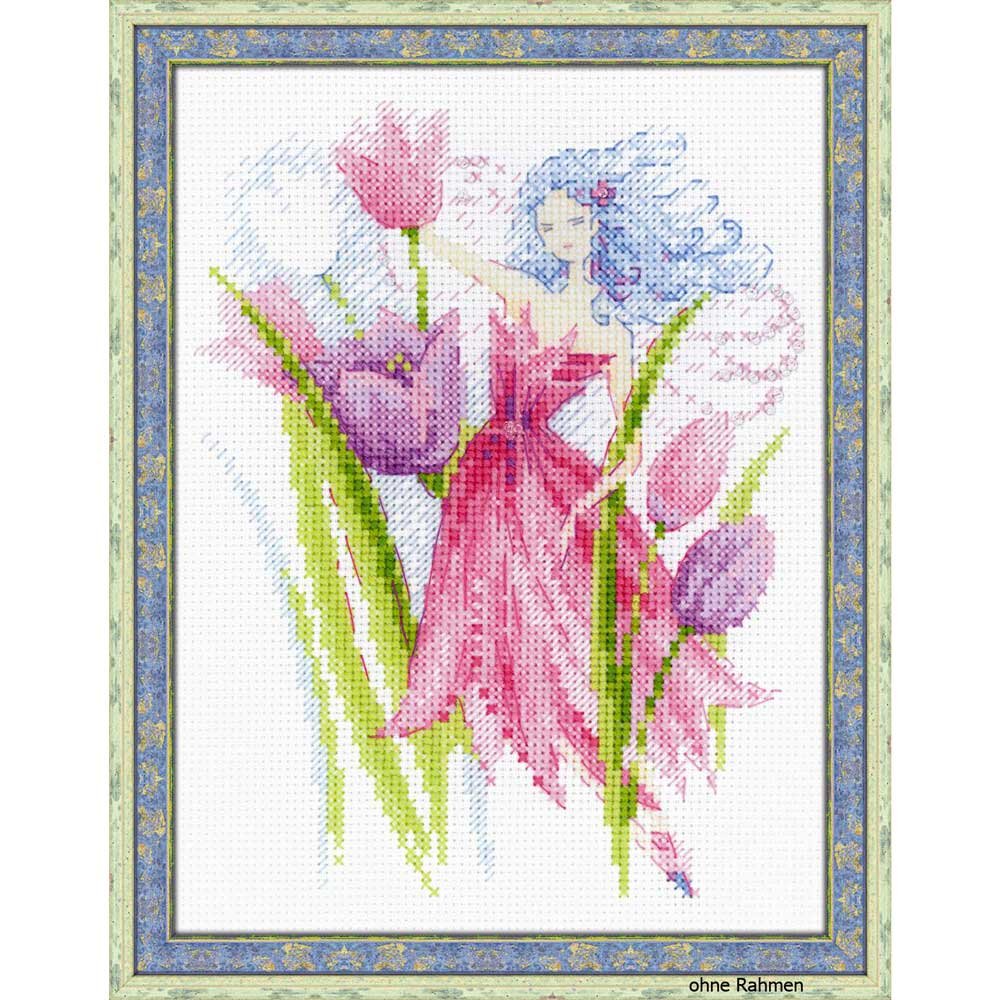 RIOLIS Cross Stitch Kit - 1562 - Spring Breeze Fairy