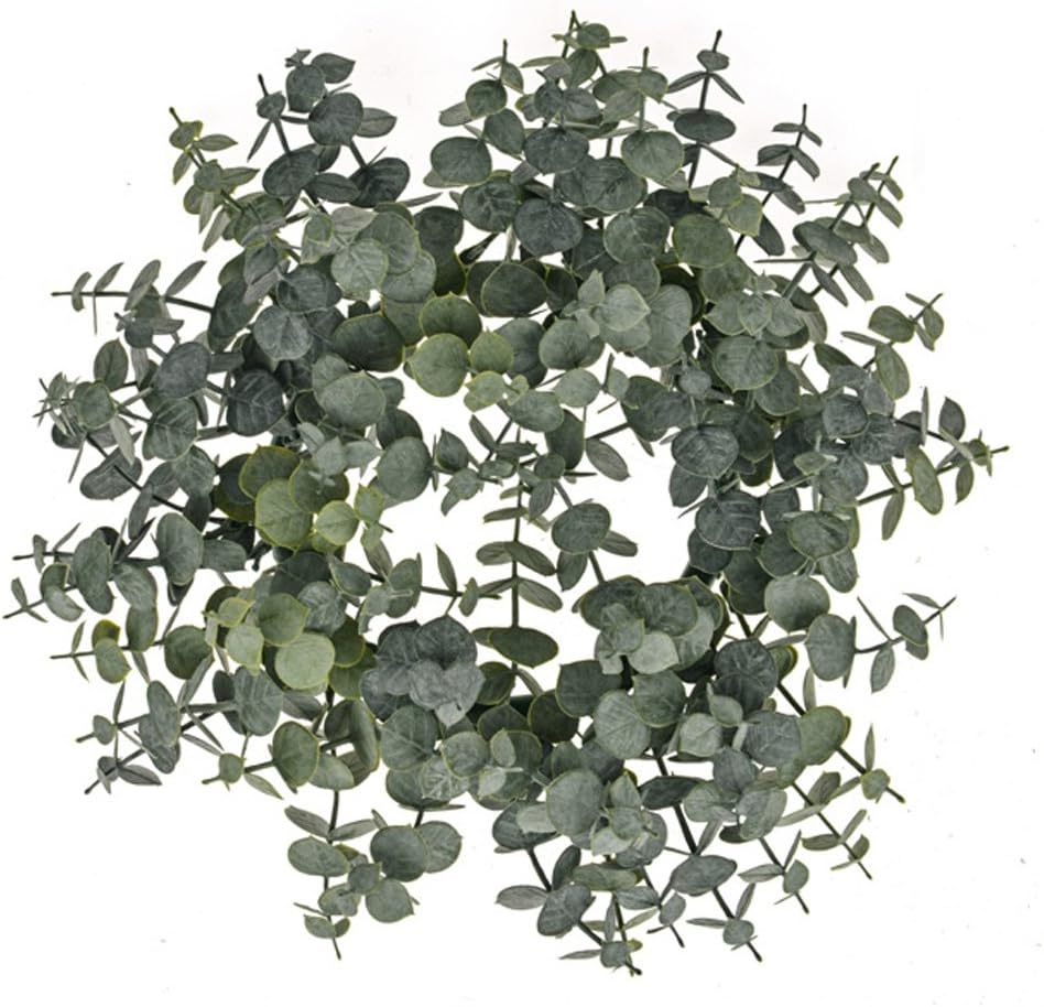 FloristryWarehouse Couronne d'eucalyptus artificiel spirale 30cm Amazon.fr Cuisine & Maison