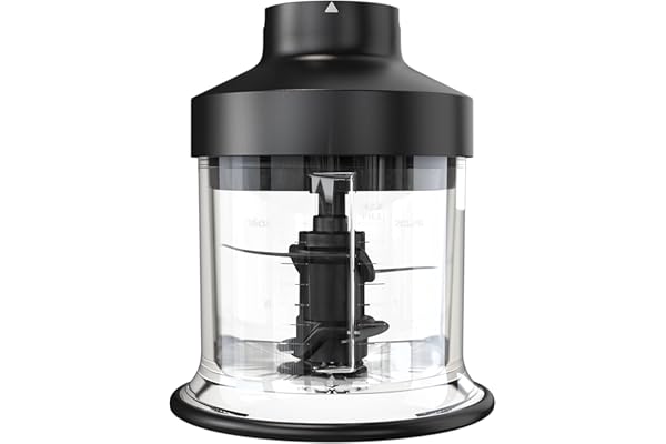 Ninja XSKKITCHPR Foodi Power Chopper 3-Cup Food Processor Bowl, for Ninja Power Mixer System (CI100 Series), Black