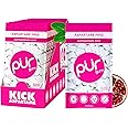 PUR Gum | Aspartame Free Chewing Gum | 100% Xylitol | Natural Pomegranate Mint Flavored Gum, 55 Pieces (Pack of 12)